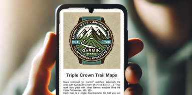 Triple Crown Maps for Garmin watches